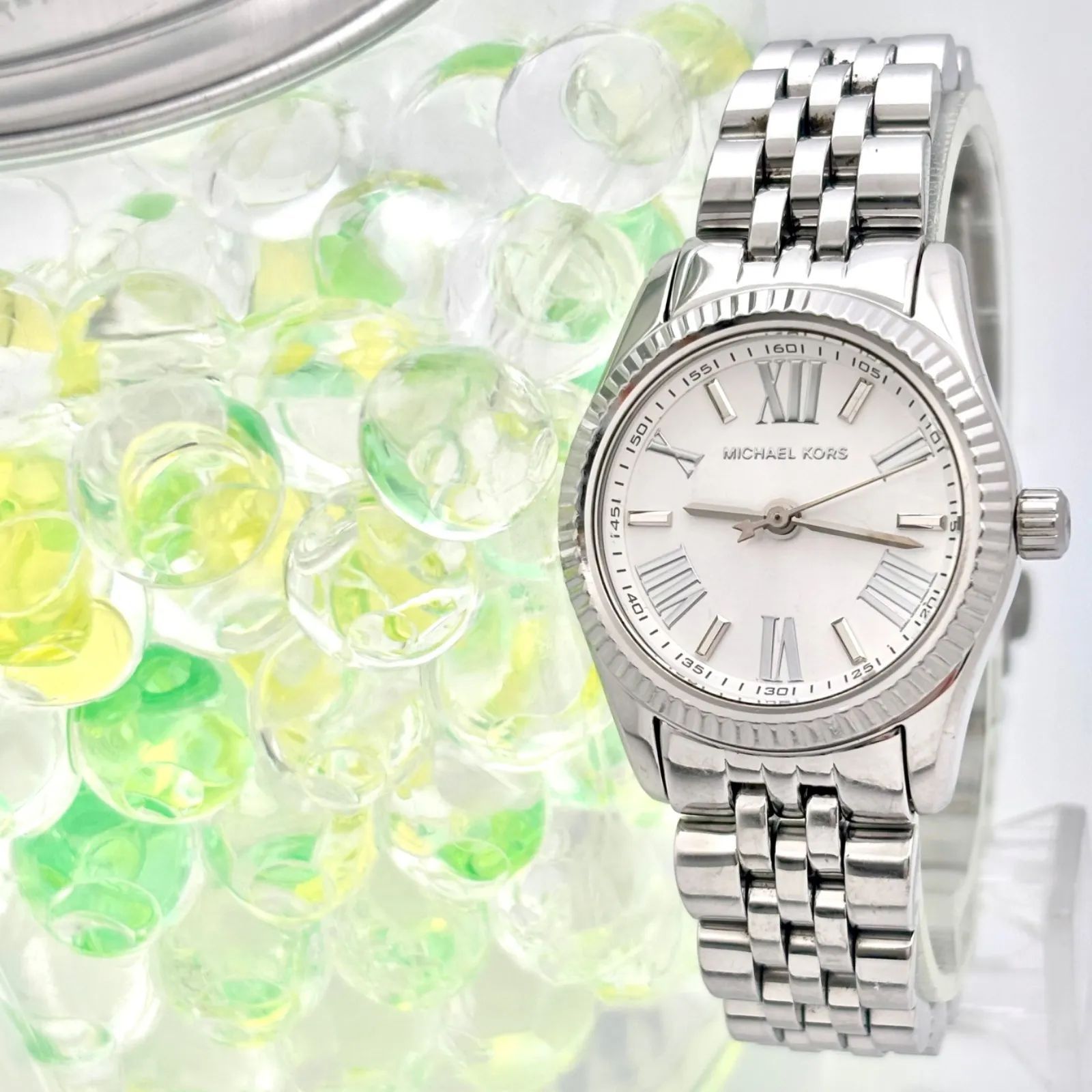 新品電池】MICHAEL KORS マイケルコース レディース 腕時計 シルバー