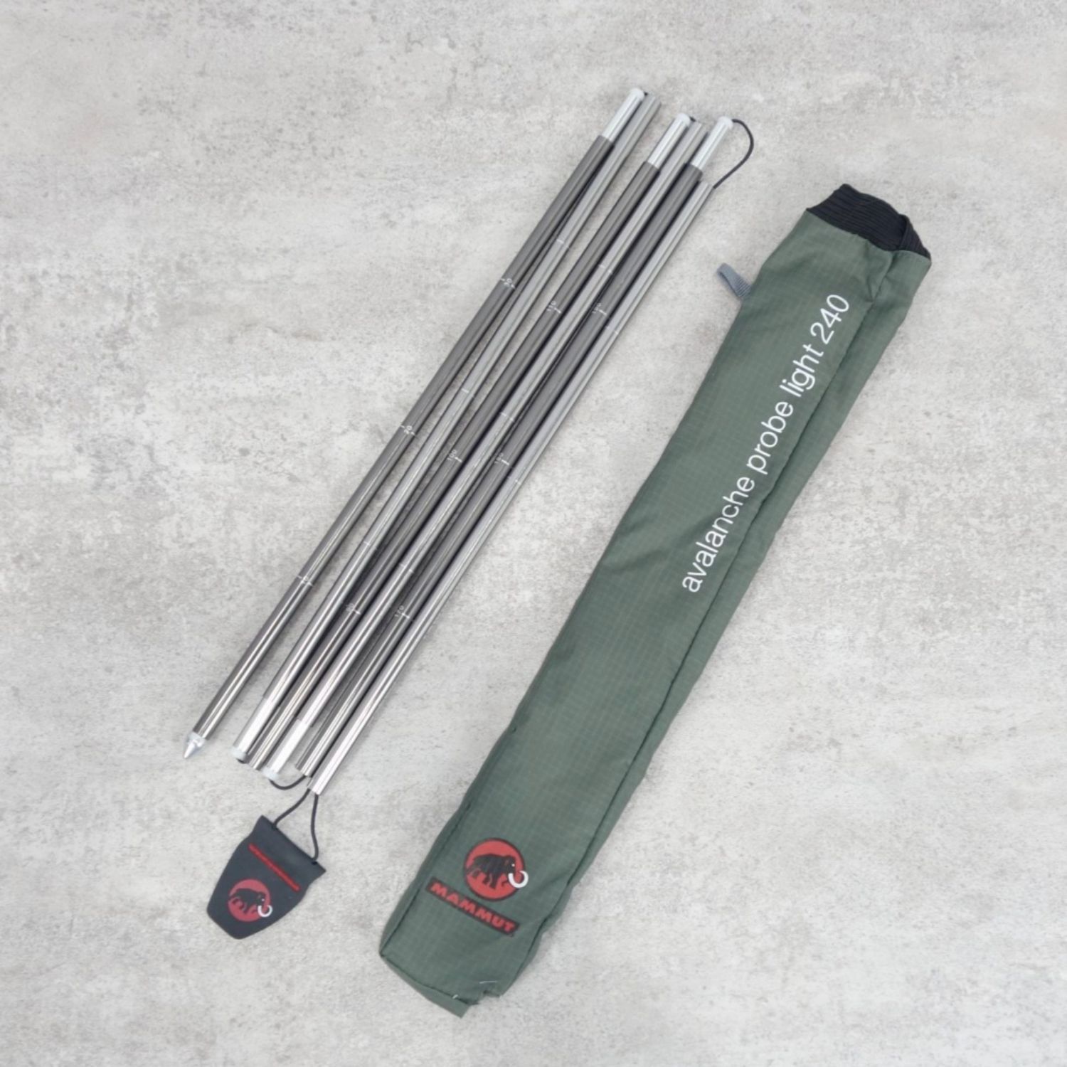 美品 マムート MAMMUT avalanche probe light 240