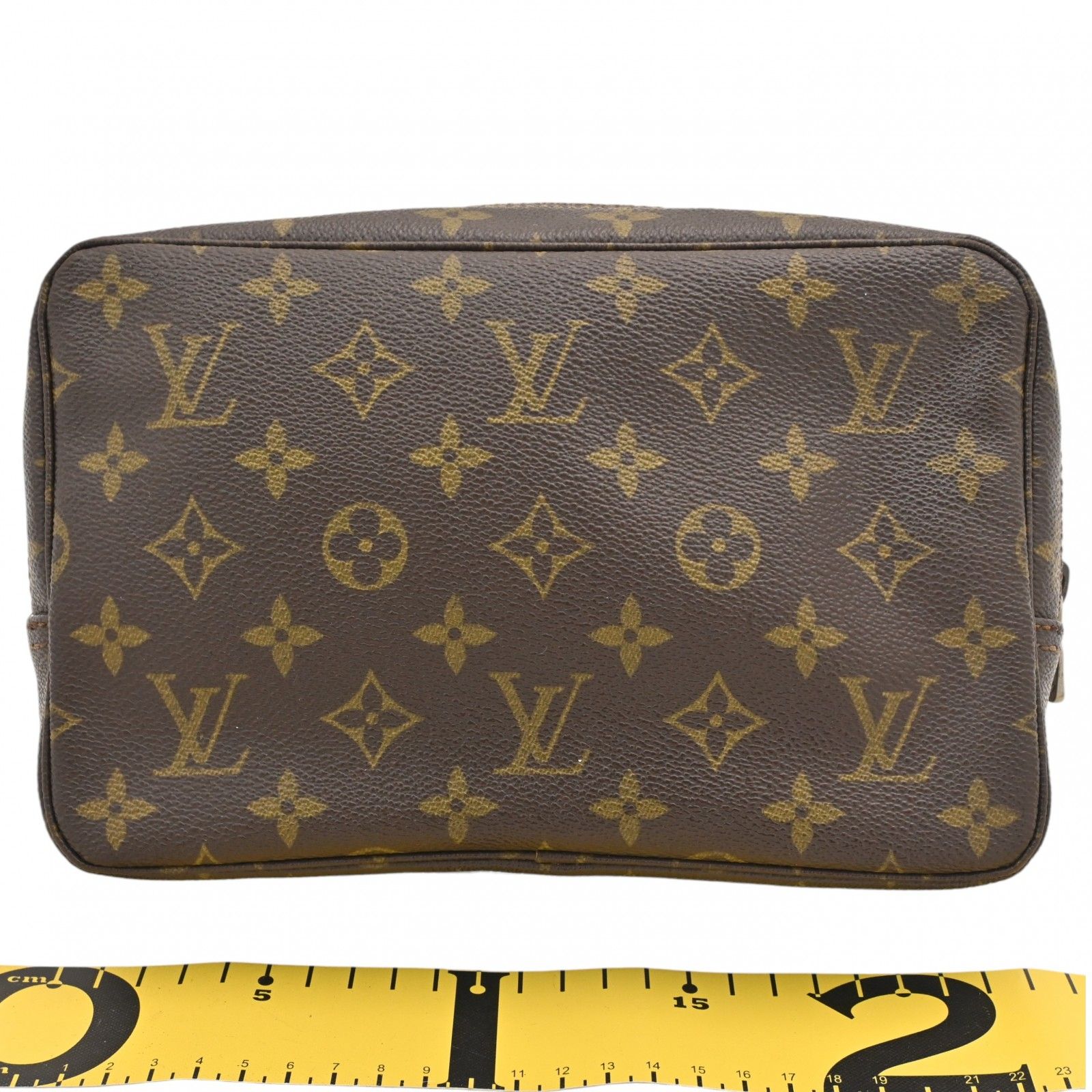 ルイヴィトン モノグラム トゥルーストワレット23 ポーチ Bランク