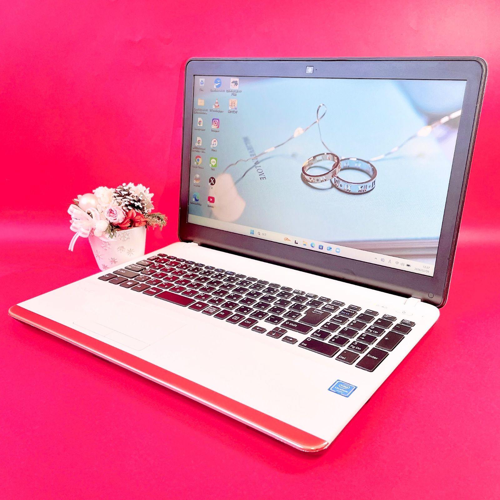 VAIO】バッテリー超良好✨️SSD薄型ノートパソコン/カメラつき フルHD