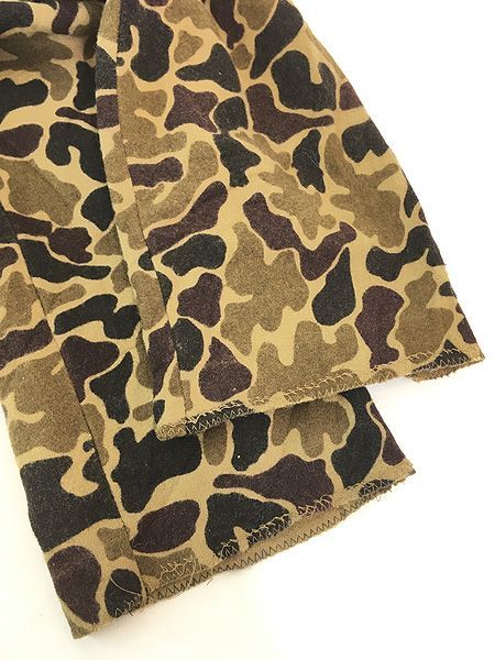 古着 80s USA製 WoolRich ダックハンター カモ 迷彩 ウール