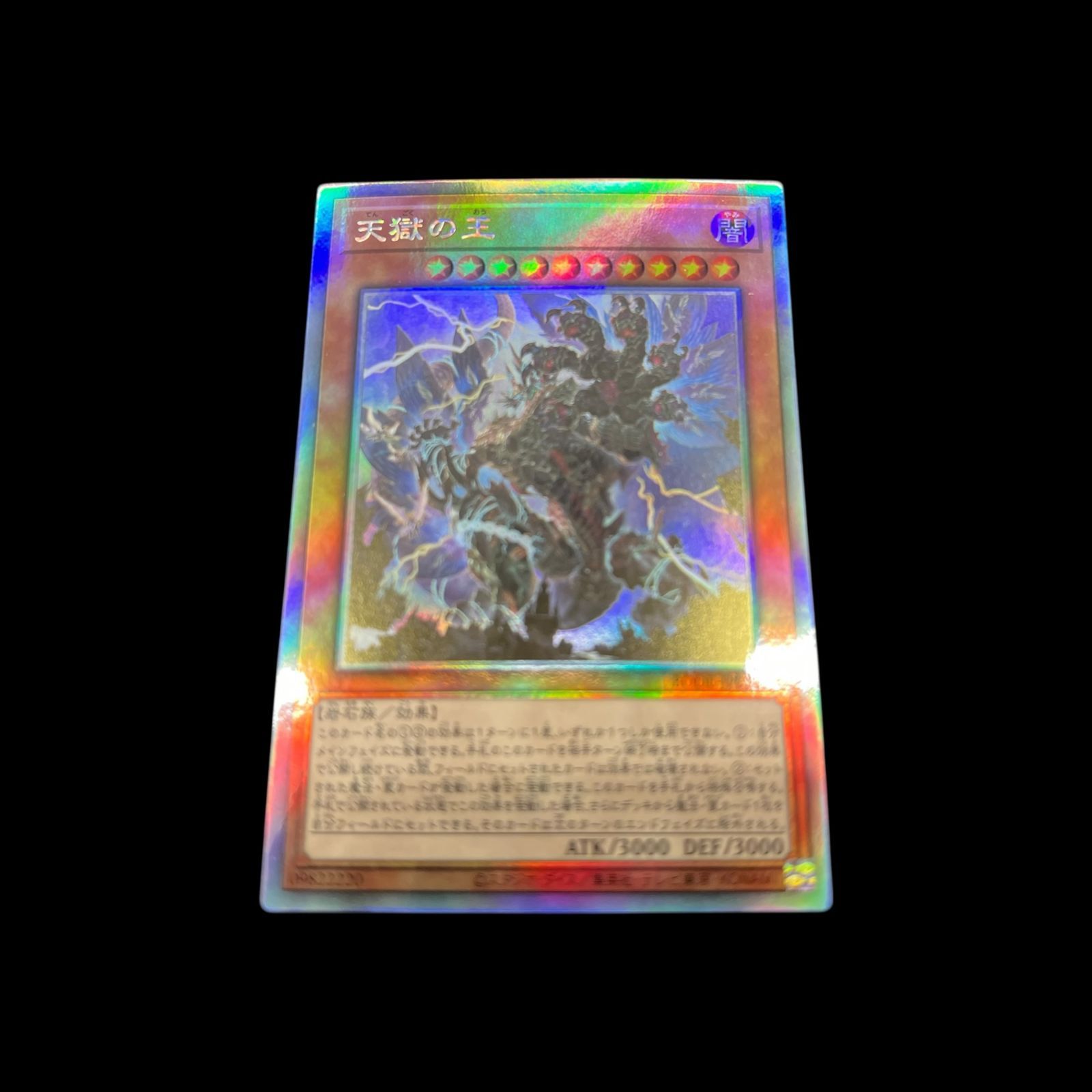 送料無料】遊戯王 天獄の王 ホログラフィックレア - メルカリ