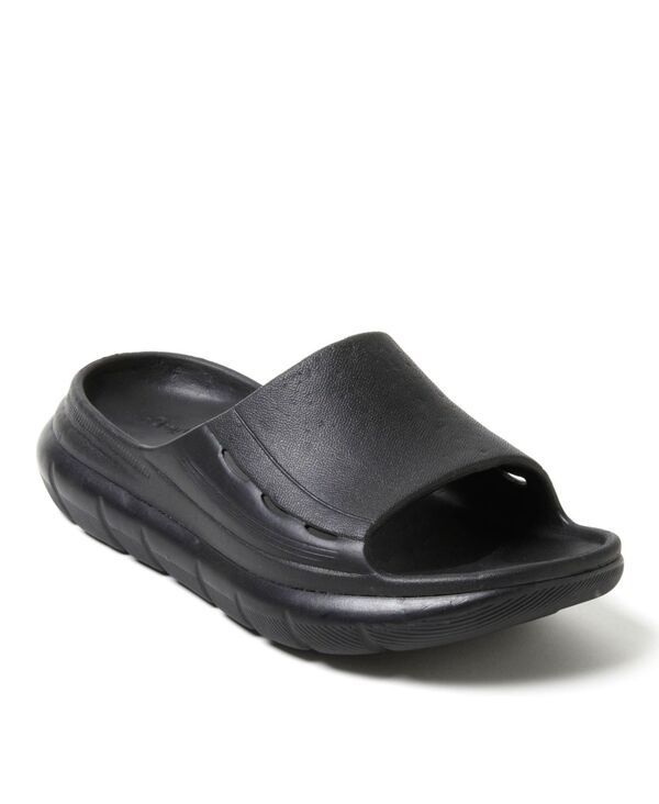 ディアフォームズ レディース シューズ サンダル Dearfoams Womens Powell ReGrind EVA Pillow Slide Black ブラック