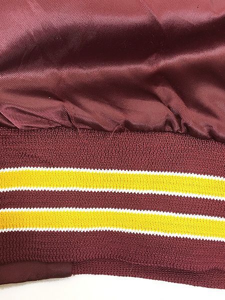 古着 90s NFL Washington Redskins レッドスキンズ 光沢 サテン