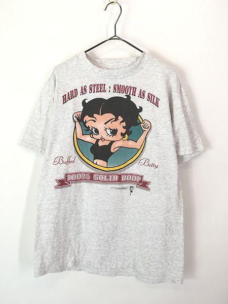 レディース 古着 90s BETTY BOOP ベティ ブープ 「100％ SOLID BOOP
