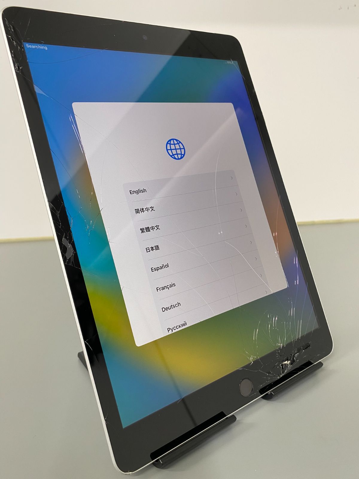 92]【状態：画面割れ】iPad 第9世代 Wi-Fi+セルラーモデル 256GB 