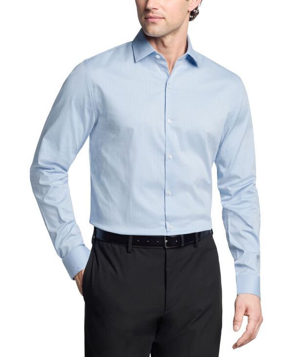 ケネスコール メンズ トップス シャツ Kenneth Cole Reaction Mens SlimFit Flex Stretch Dress Shirt Deep Red レッド