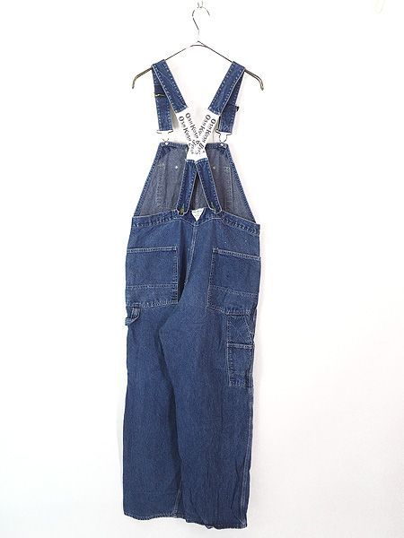 古着 70-80s USA製 Oshkosh B'gosh ローバック 濃紺 デニム ワーク