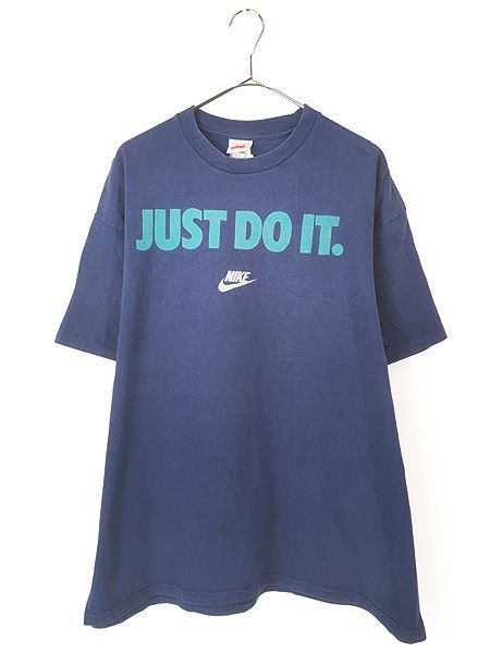 古着 90s USA製 NIKE 「JUST DO IT」 Tシャツ XL 古着