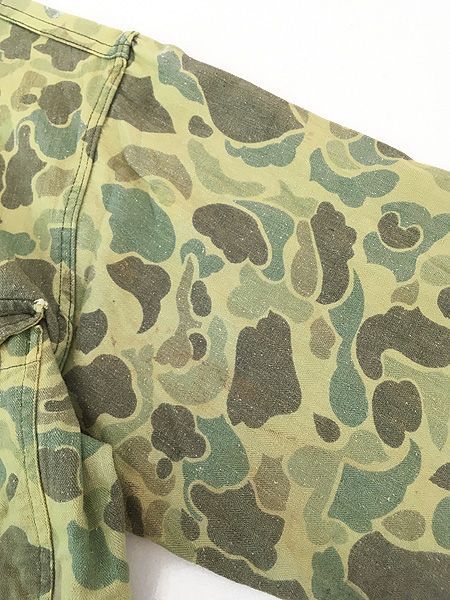 古着 60s ROKMC 韓国海兵隊 ダックハンター カモ 迷彩 ミリタリー HBT