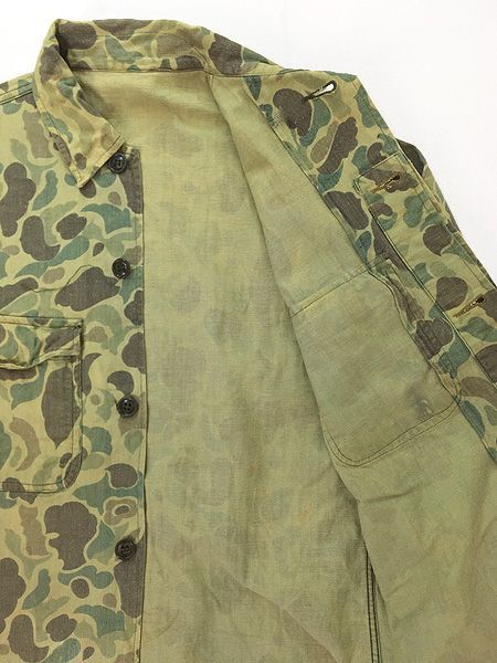 古着 60s ROKMC 韓国海兵隊 ダックハンター カモ 迷彩 ミリタリー HBT