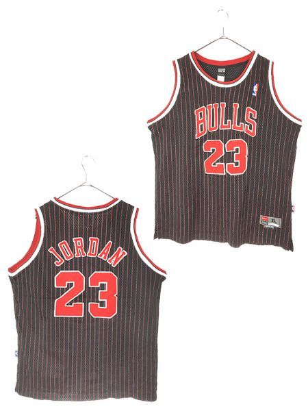 古着 NIKE NBA Chicago BULLS ブルズ No23 「JORDAN」 メッシュ タンクトップ XL 古着