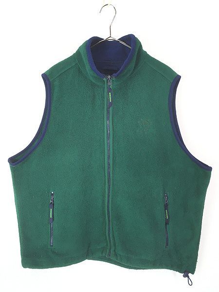 古着 90s Eddie Bauer 「EBTEK」 POLARTEC フリース ベスト L