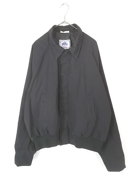古着 90s 米軍 「Utility Unisex」 ミリタリー 比翼 パデッド ユーティリティー ジャケット ブラック L-R