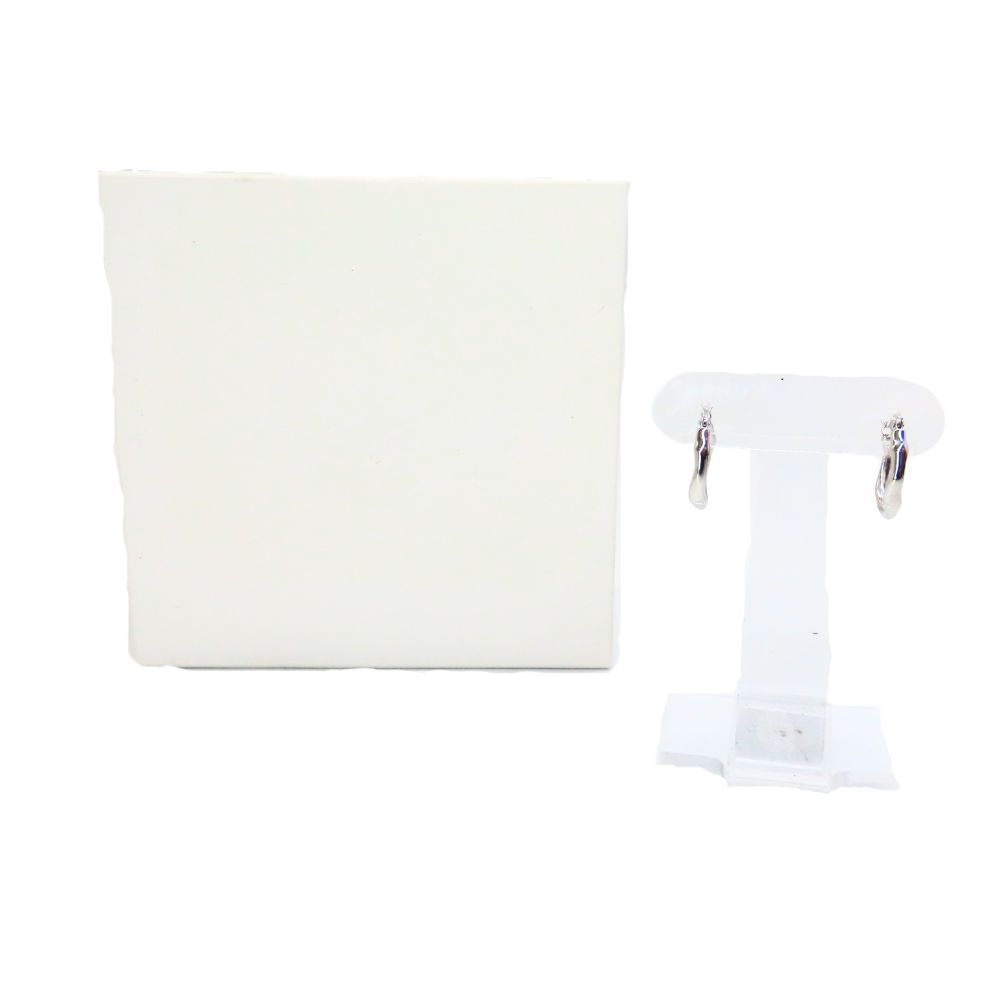 中古】ete エテ ピアス SV925 ポストK18 フープ シルバー レディース