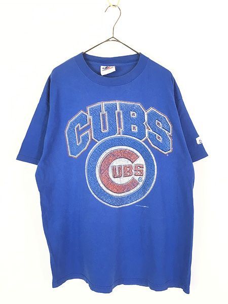 古着 90s MLB Chicago Cubs カブス Tシャツ L位 古着