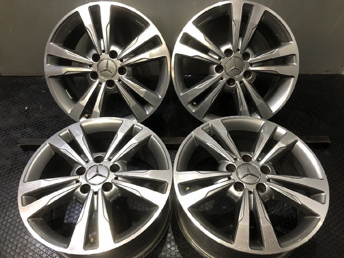 メルセデスベンツ W212 Eクラス 純正ホイール 17インチ 4本 8J5HPCD112 