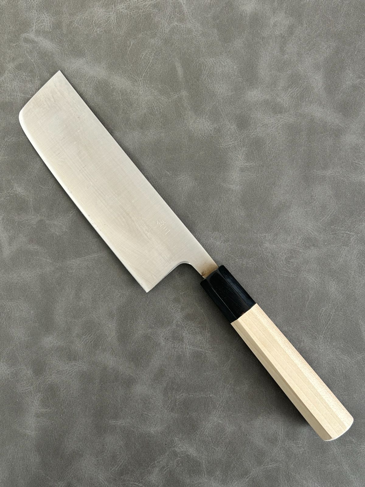 訳あり】包丁 菜切包丁 菜切 銀三 165mm 水牛八角柄 ステンレス 87