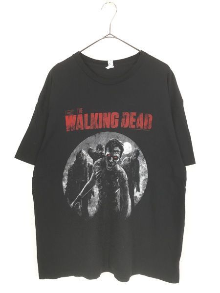 古着 10s The Walking Dead ゾンビ ウォーカー TV ドラマ Tシャツ XL 古着
