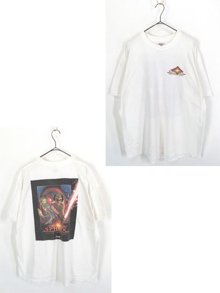 古着 00s SPHINX 「スフィンクスと呪われたミイラ」 アクション アドベンチャー ゲーム Tシャツ XL 古着