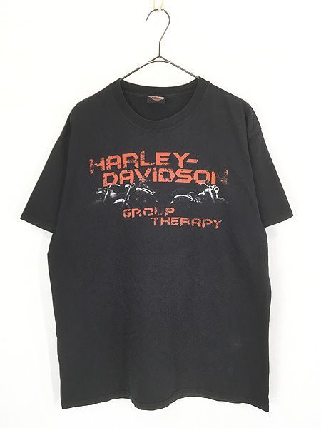 古着 10s HARLEY DAVIDSON 「SAUK PRAIRIE」 バイク バイカー Tシャツ L 古着