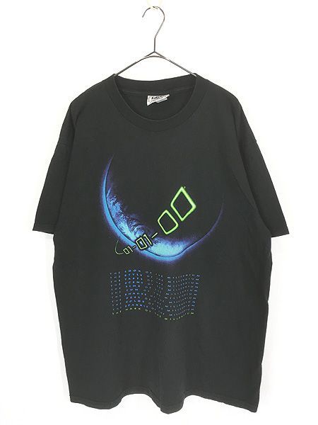古着 00s The Mark of the Millenium 01-01-00 惑星 プリント Tシャツ XL 古着