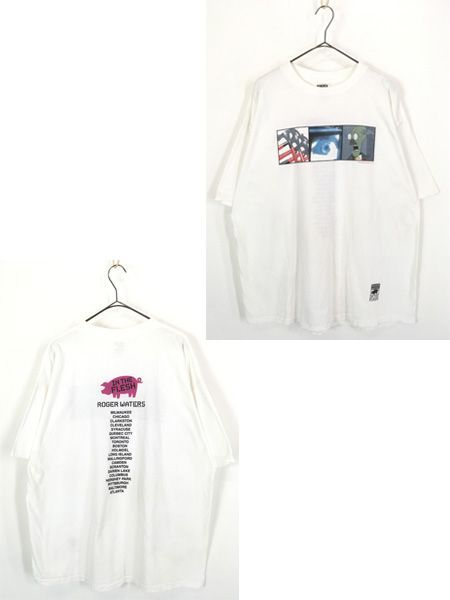 古着 90s Roger Waters 「In the Flesh」 ツアー ロック ミュージック Tシャツ XL