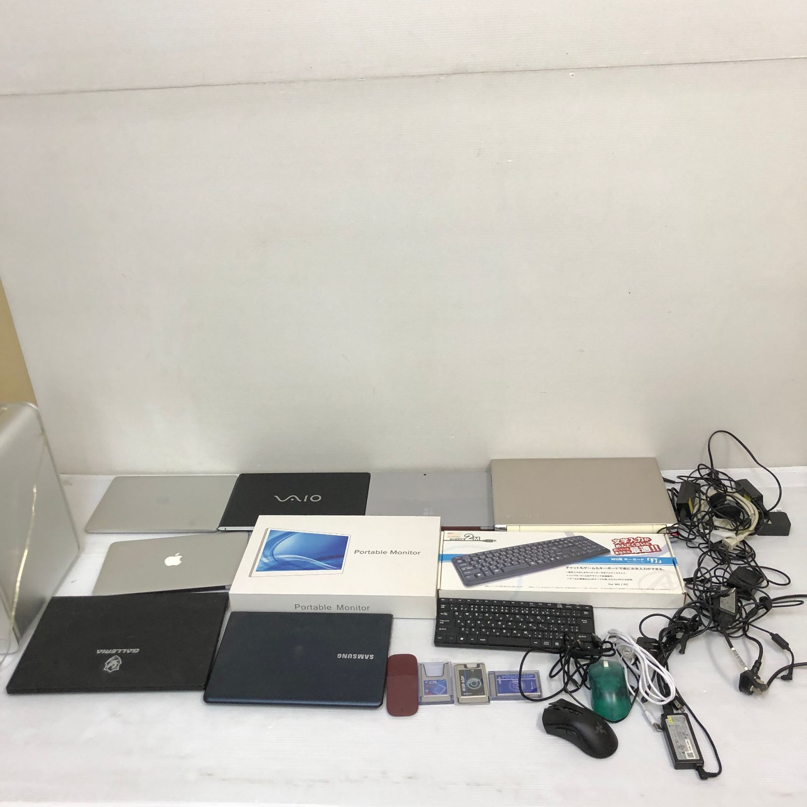 △【2個口発送】ノートパソコン PCパーツ 周辺機器 等 まとめ ※通電 