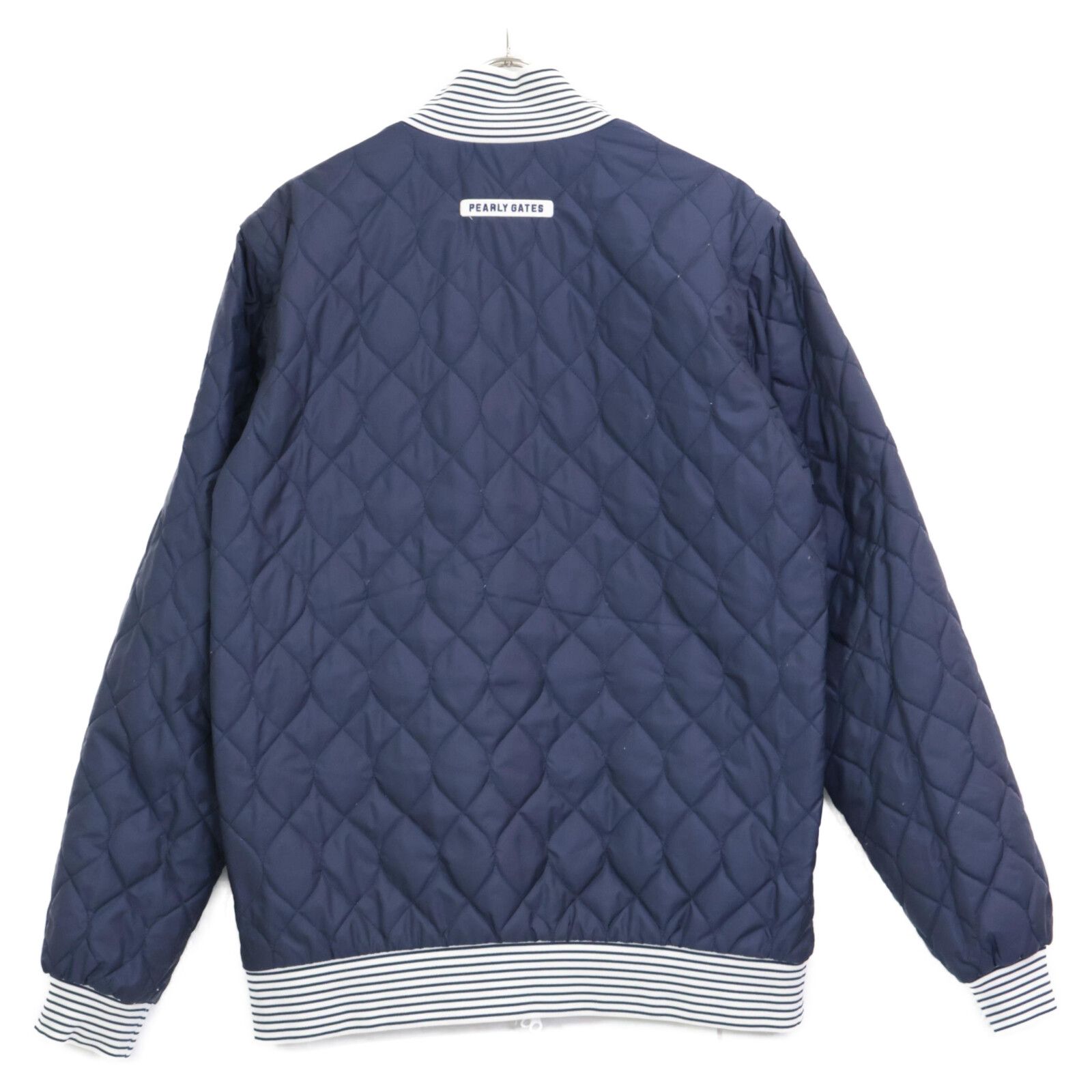 PEARLYGATES パーリーゲイツ 19年 ﾎﾜｲﾄﾈｲﾋﾞｰ PERTEX 2WAY ﾘﾊﾞｰｼﾌﾞﾙ