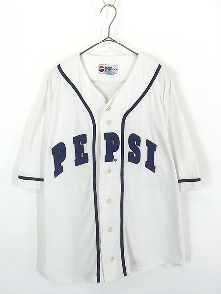古着 90s USA製 PEPSI GENERATIONEXT ペプシ コーラ 企業 ベースボール