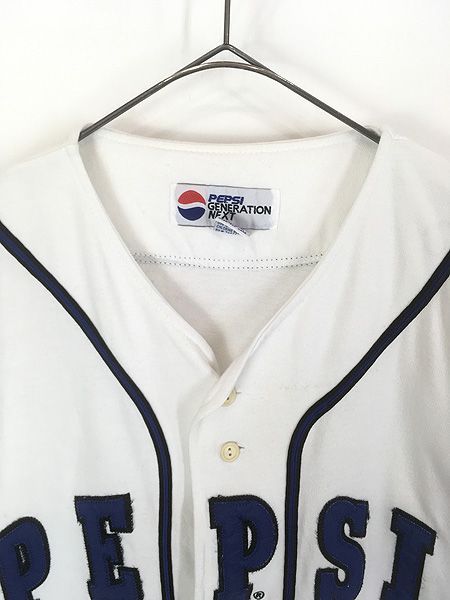 古着 90s USA製 PEPSI GENERATIONEXT ペプシ コーラ 企業 ベースボール