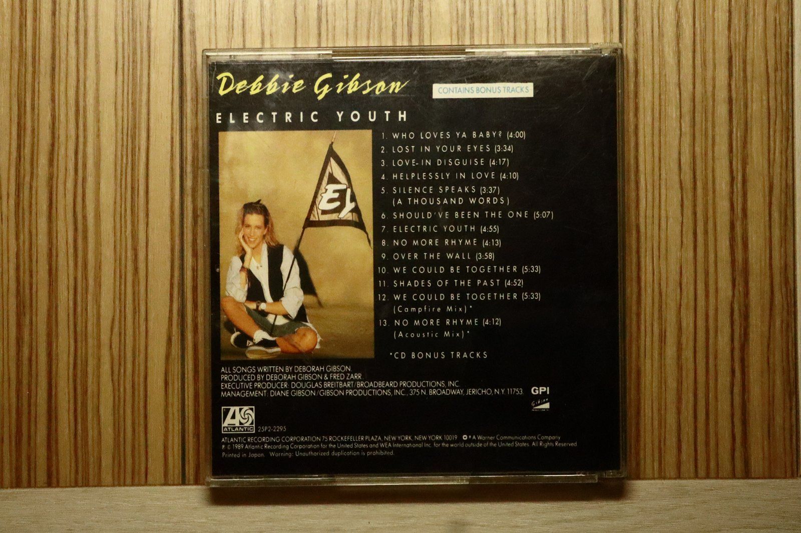 国内盤CD☆デビー・ギブソン/Debbie Gibson□ エレクトリック・ユース