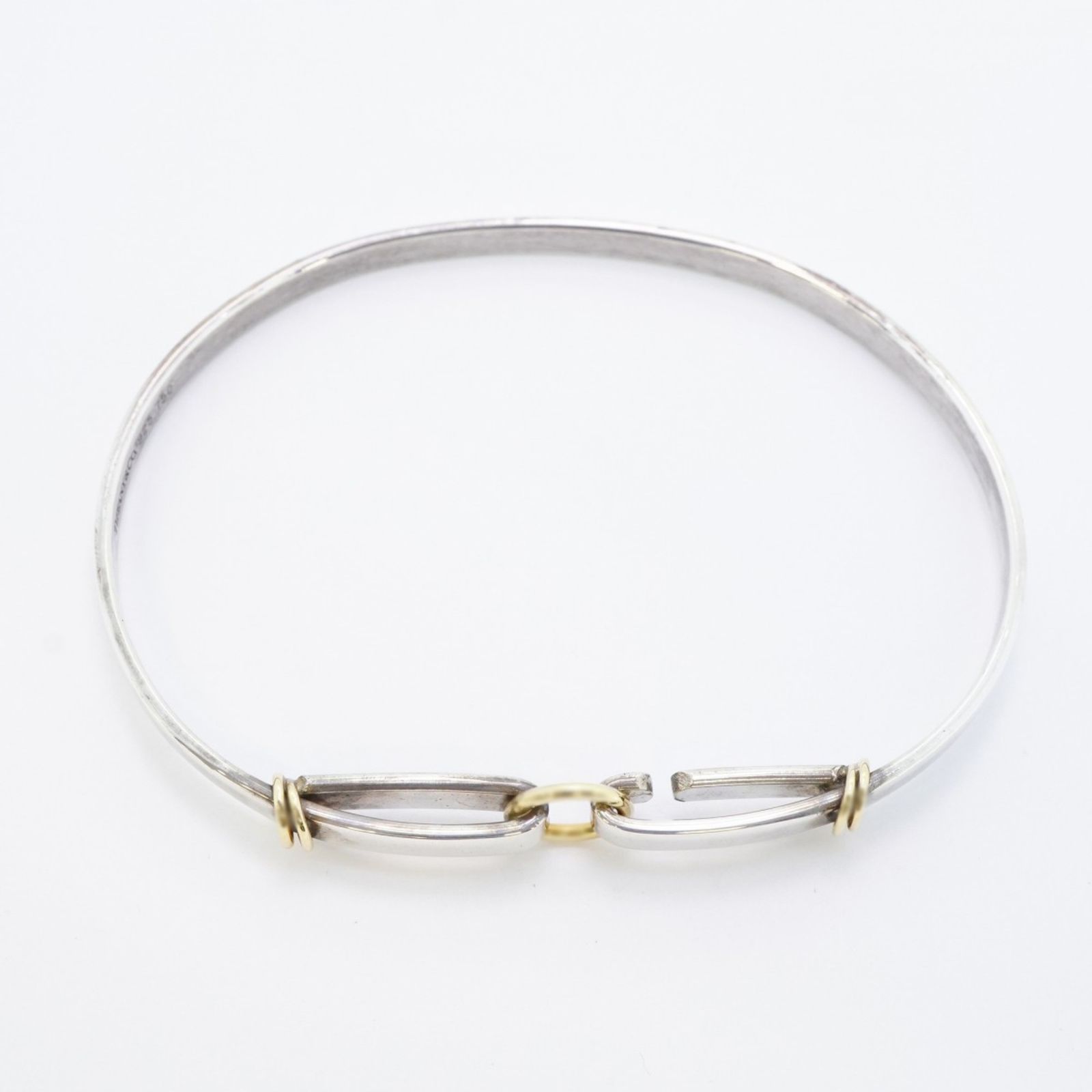 ティファニー(Tiffany) ティファニー バングル フック&アイ 18KYG