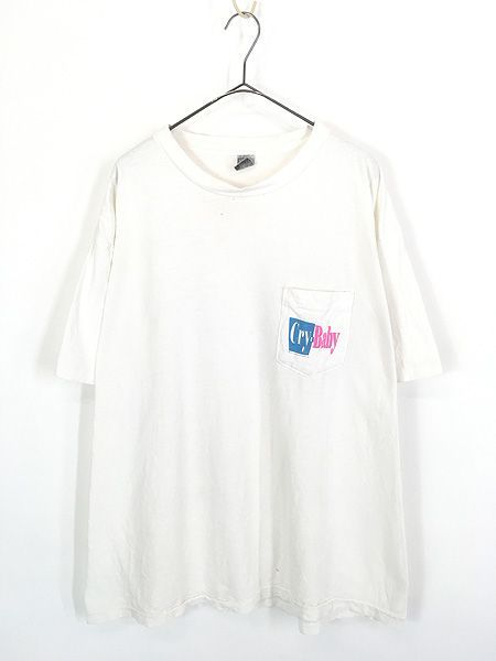 古着 80s Cry-Baby クライベイビー Johnny Depp 映画 ムービー プロモ Tシャツ XL位