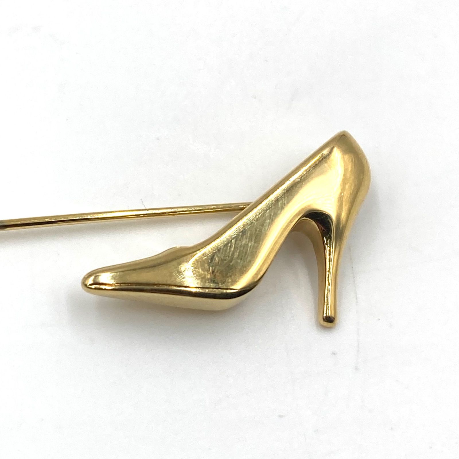 □美品□Salvatore Ferragamo サルヴァトーレフェラガモ ピンプローチ 