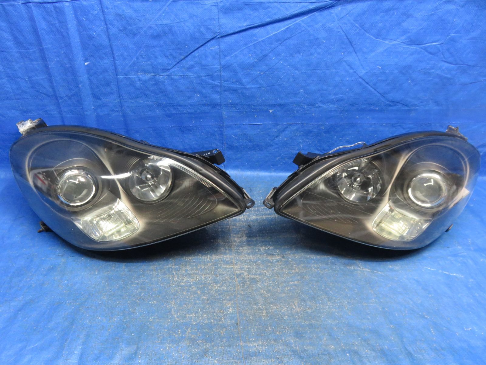LA8986* 点灯OK レクサス SC430 UZZ40/後期 ヘッドライト/HID ヘッド 