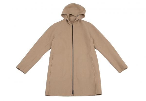 セオリーTheory ウールビーバーリバー仕立てジップアップフーデッド