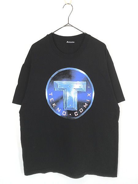 古着 90s TEKNO COMIX マンガ コミック カンパニー Tシャツ XL