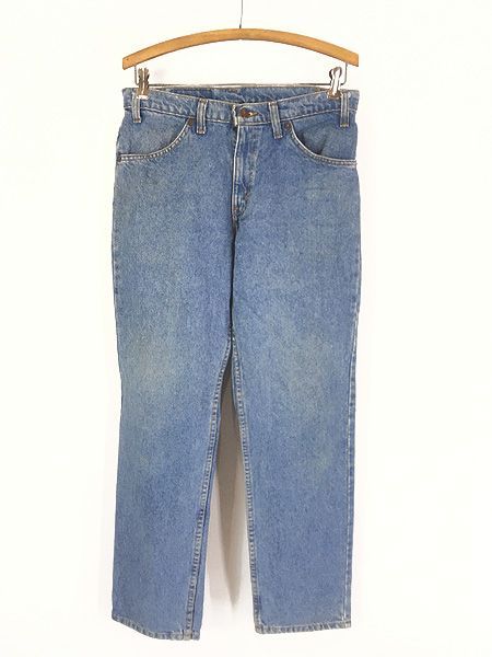 古着 90s Levi's 506-0214 ブランクタブ ブルー デニム パンツ ジーンズ ストレート W31 L29
