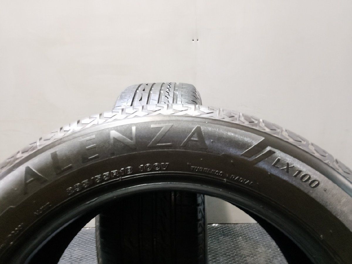 BS BRIDGESTONE ALENZA LX100 235/55R18 18インチ 夏タイヤ 2本 21年製 