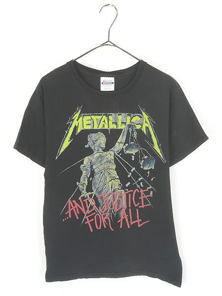 古着 00s METALLICA 「And Justice for All」 ヘヴィ メタル ロック バンド Tシャツ S