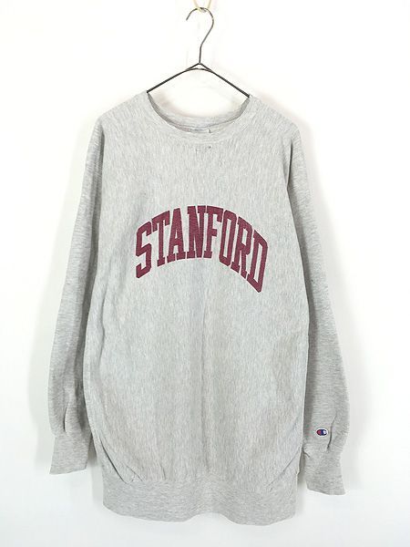 古着 90s USA製 Champion Reverse Weave 「STANFORD」 カレッジ リバース スウェット 3XL 古着