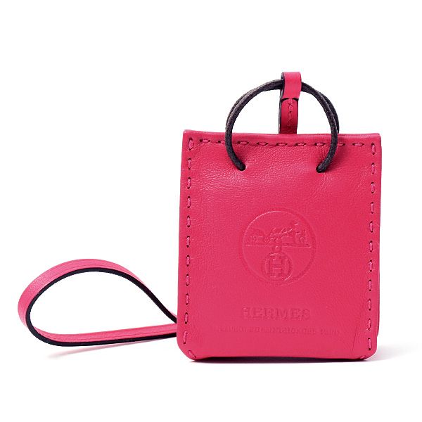 エルメス チャーム レディース サックオランジュ バッグチャーム Y刻印