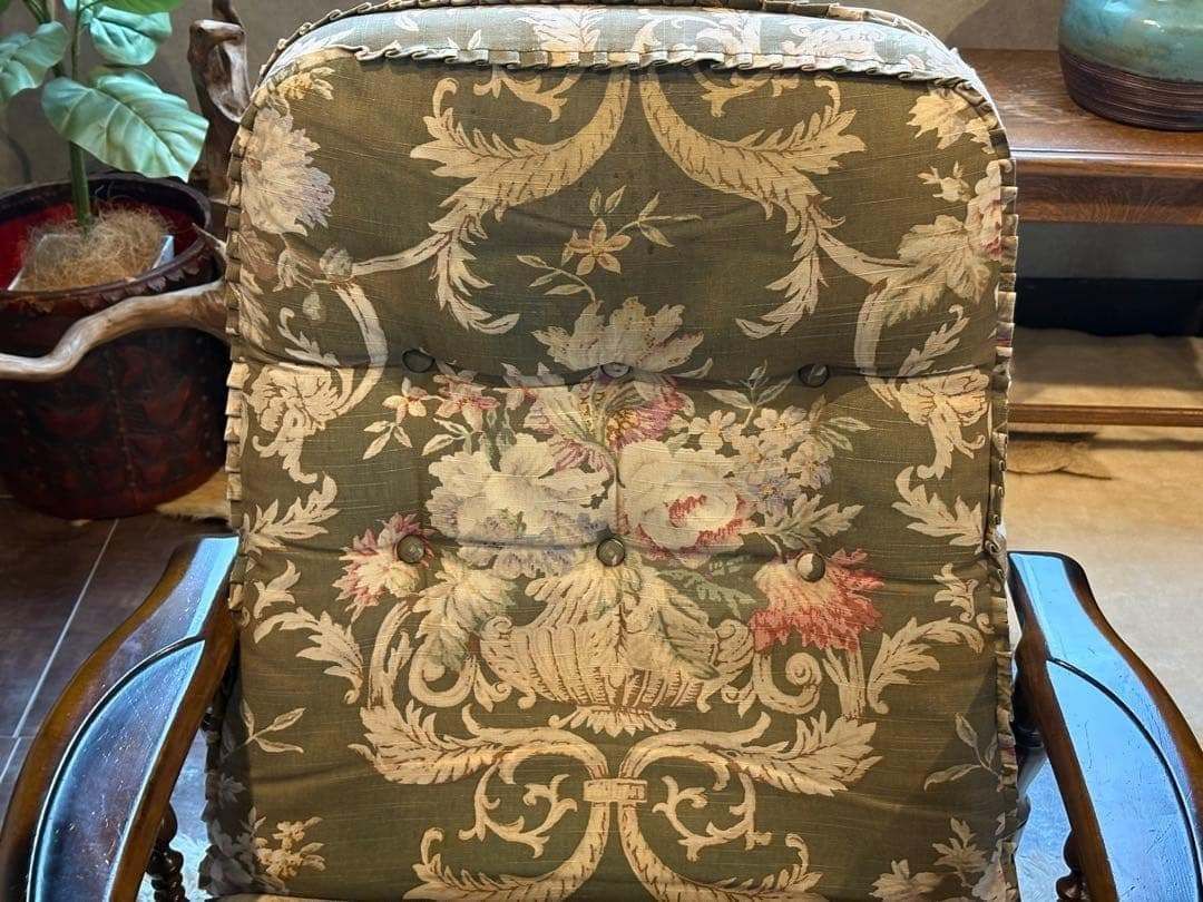 ①カリモク karimoku リクライナー コロニアル RC60 レトロ GG - メルカリ