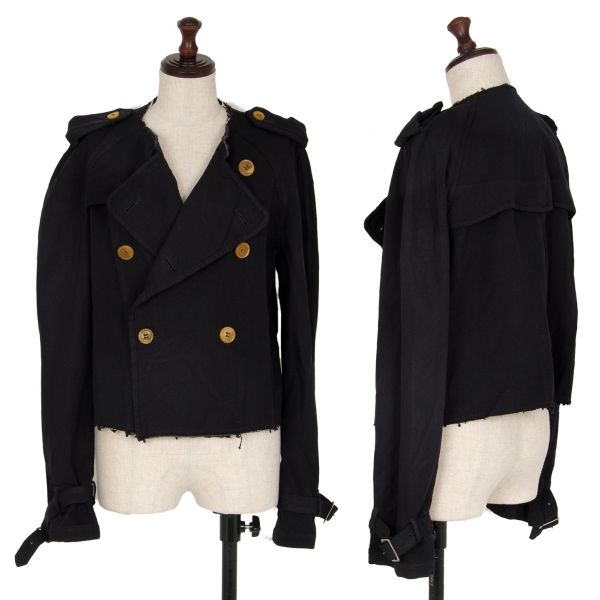 コムデギャルソンCOMME des GARCONS エステルトレンチカットオフ コムデギャルソンCOMME des GARCONS エステルトレンチカットオフ