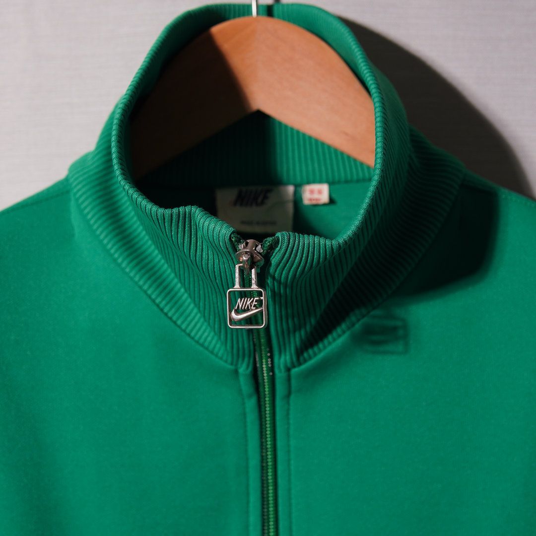 90s 銀タグ ナイキ NIKE トラックジャケット XL グリーン レインボー