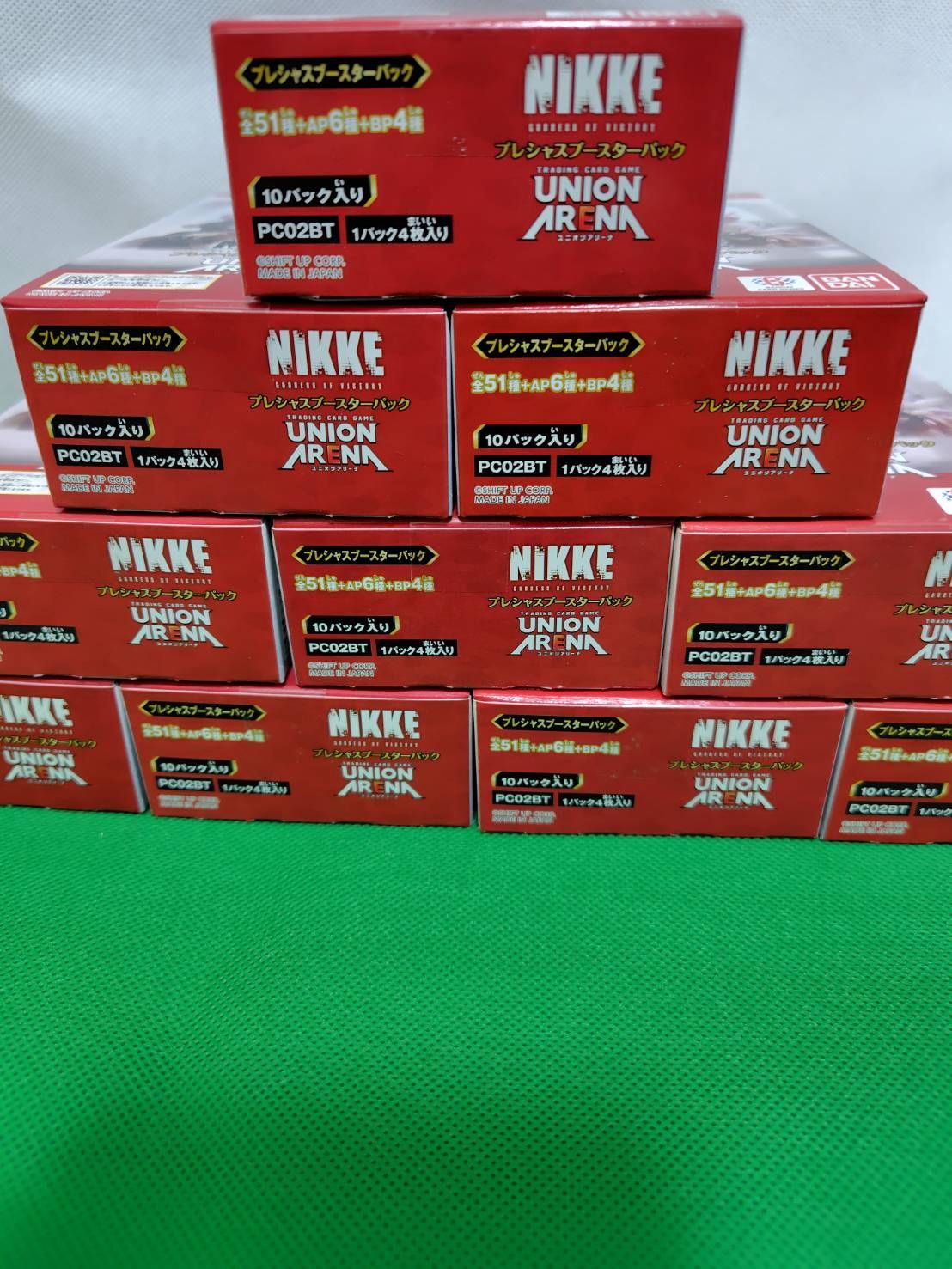 UNION ARENA プレシャスブースターパック 勝利の女神：NIKKE【PC02BT