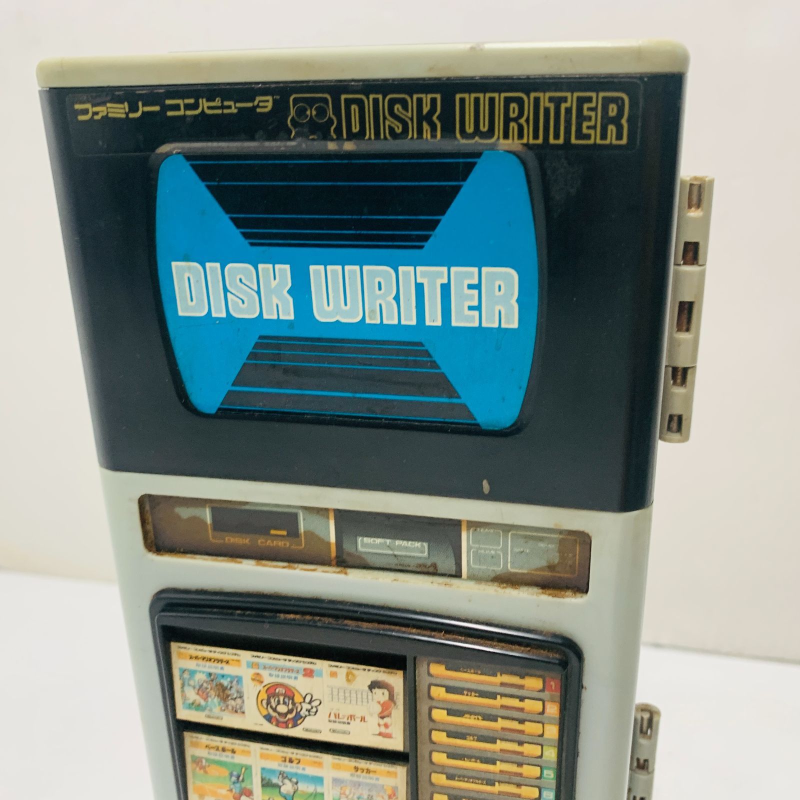 中古　貴重！当時モノ　ファミコン　ディスクシステム書き換え機型　収納ケース 楽天市場】【中古】《ジャンク》《レトロ》ディスクシステム ディスク