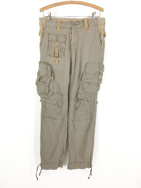 レディース 古着 90s Ralph Lauren マルチポケット カーゴ パンツ 8 古着