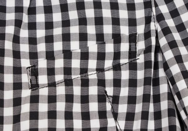 ブラックコムデギャルソンBLACK COMME des GARCONS ギンガムチェック